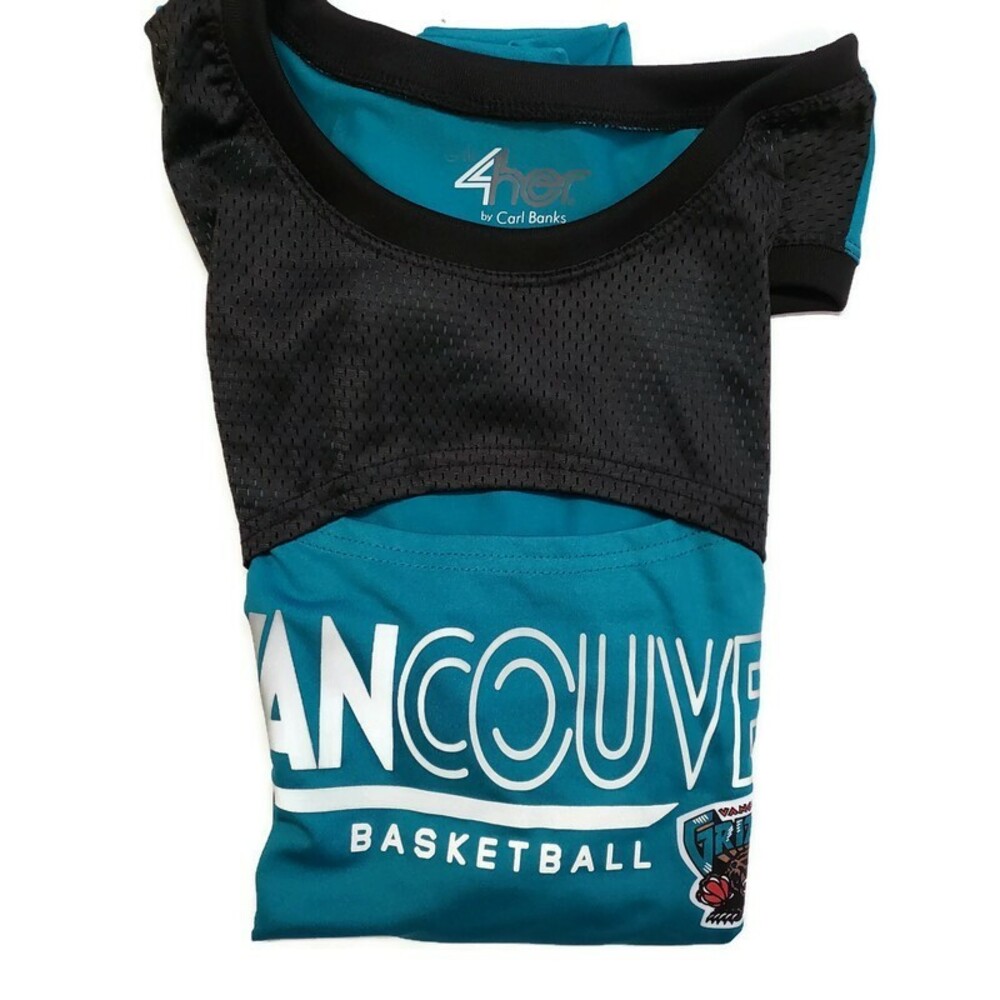 GIII Sports Womens Size XL NBA Vancouver Grizzlies Power Up Tank Top Turquoise - Picture 6 of 6